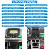 Rimoody 8Core 6G+128G Android Car Stereo Radio for Jeep Wrangler JK Commander Compass 2007-2018, Dodge Ram/Challerger, Wireless Carplay Android Auto GPS WiFi, 10.1 Inch Bluetooth 5.0 EQ Backup Camera view 2