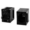 Wiring Connecting Terminals - 20Pcs RJ9 RJ10 RJ22 4P4C Handset Wire Socket Vert PCB Jack 15 x 11 x 15mm view 1
