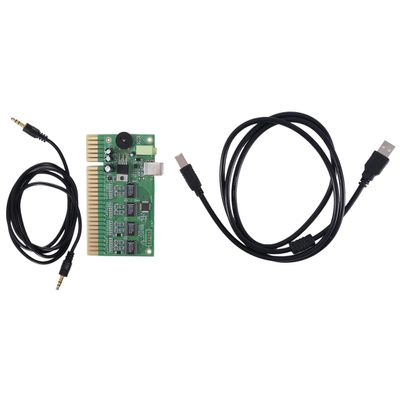 Wiring Connecting Terminals - PC to Jamma Converter Board for Hyperspin Pinball Arcade Game Console Converter with USB Audio Cable