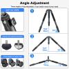 Carbon Fiber Camera Tripod Portable Travel Bowl Tripod Heavy Duty Camera Video Tripod WEYLLAN NX7 10 Layers Carbon Fiber 32.5mm Leg, Compatible with Ball Head & Fluid Head for DSLR Camera, Camcorder view 4