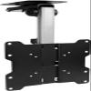 Flip Down TV and Monitor Mount - Ceiling Kitchen Overhead and Under Cabinet Mount, Height Adjustable TV Mount, 0-90 Flip Down TV/Monitor Bracket, Fits Flat Screens view 1