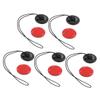 Uonlytech 10pcs Sports Camera Tethering Rope Secure Fixator for Outdoor Activities Adhesive Backing for Helmets Gear for Surfing Snowboarding and Skateboarding view 3