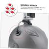 Uonlytech 10pcs Sports Camera Tethering Rope Secure Fixator for Outdoor Activities Adhesive Backing for Helmets Gear for Surfing Snowboarding and Skateboarding view 4