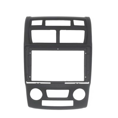 9" 2 Din Head Unit Car Radio Fascia Compatible with Sportage 2005-2010 Auto Stereo Audio Player DVD Panel Dash Kit Frame Bezel Faceplate(AUTO AC,Fascia)