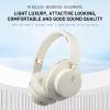 VANTREEGAO Bluetooth Over-Ear Headphones, Foldable Wireless Headphones with Hidden Mic for Cell Phone, PC, Laptop, Suitable for Music, School, Workouts, and Gaming (White) view 3