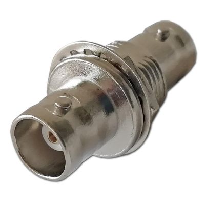 Wiring Connecting Terminals - BNC Female to Female CCTV Security Camera RF Coaxial Adapter Connector Coupler Panel Mount - (Connector Type: Panel Connector, Insert Type: Female Insert)
