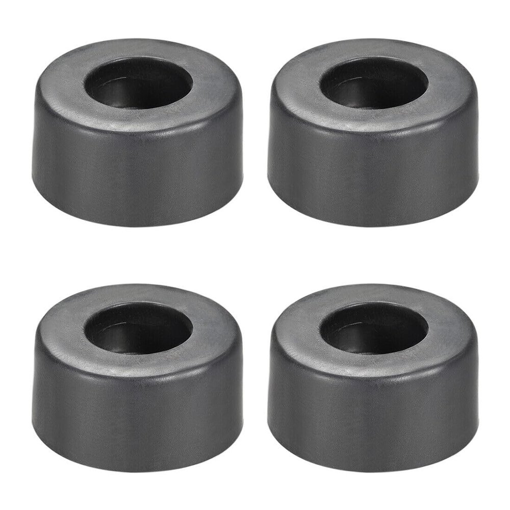 4 Pcs D34xH19mm Rubber Feet Anti-Vibration Base Pad Stand for Speaker Amplifier HOAICH096