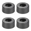 4 Pcs D34xH19mm Rubber Feet Anti-Vibration Base Pad Stand for Speaker Amplifier HOAICH096 view 1