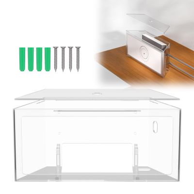 Mount for Starlink V3 Router,Power Supply Mounting Bracket Kit, Starlink Gen 3 routers Can Be Wall Mounted and Desktop FlatStarlinkgen 3 Router Bracket