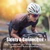 Bone Conduction Headphones Bluetooth 5.4 IPX8 Waterproof Swimming Headphones Bone Conduction Earbuds Open Ear Headphones Wireless Sports Earbuds 8Hrs Playtime for Swimming Running Cycling black view 2