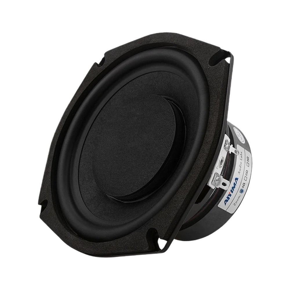1Pcs 5.25 Inch Subwoofer Speaker 4 8 Ohm 80W Woofer Speaker Super Bass LoudSpeakers Column for 5.1 Home Theater(4 Ohm Speaker)