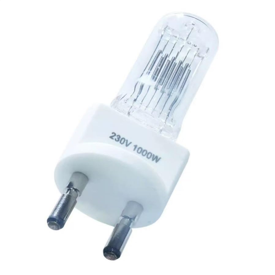 1PC 1000W Bulb Fresnel Tungsten Halogen Video Continuous Lighting PRO Video G22