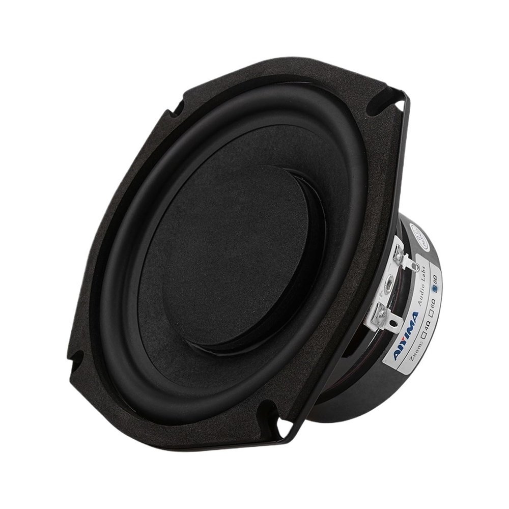 1Pcs 5.25 Inch Subwoofer Speaker 4 8 Ohm 80W Woofer Speaker Super Bass LoudSpeakers Column for 5.1 Home Theater(8 Ohm Speaker)