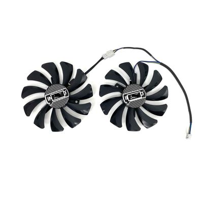 2pcs/lot 85mm P106 GTX 1060 Cooler Fan DC 12V 4Pin Fan Replace Compatible with GTX 1060 3GB X2 / GTX 1060 6GB X2