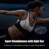 Bone Conduction Headphones Waterproof Wireless Bluetooth 5.3 Open Ear Headphones Bone Conduction Headphones Built-In 29Gb Mp3 8Hrs Playtime Premium Loud Sound for Running,Swimming,Cycling black view 3