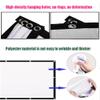 LIVCHLOE Portable Projection Screen 72-180 Inch 4:3 Projector Screen 16:9/Foldable/Anti-Crease, Double Sided Projection Screen for Indoor Outdoor Cinema Washable(180inch4:3) view 2