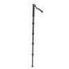 Camera Monopod, Carbon Fiber Compact Travel Monopod with Walking Stick Head, Lightweight & Portable, 6 Sections, Up Load 15kg / 33lbs, for Phone DSLR Cameras Sports Cameras view 1