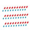 Uonlytech 30pcs Cardboard Lenses for Movies and Videos Lightweight for Boys and Girls and Adults for and Cinema Viewing view 1
