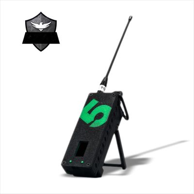 ATAK Enabled S5 Trekker Bravo LoRa Radio SX1262 with Meshtastic and GPS Enabled, Fully Flashed - Off-Grid Communication Device from spec5-Black