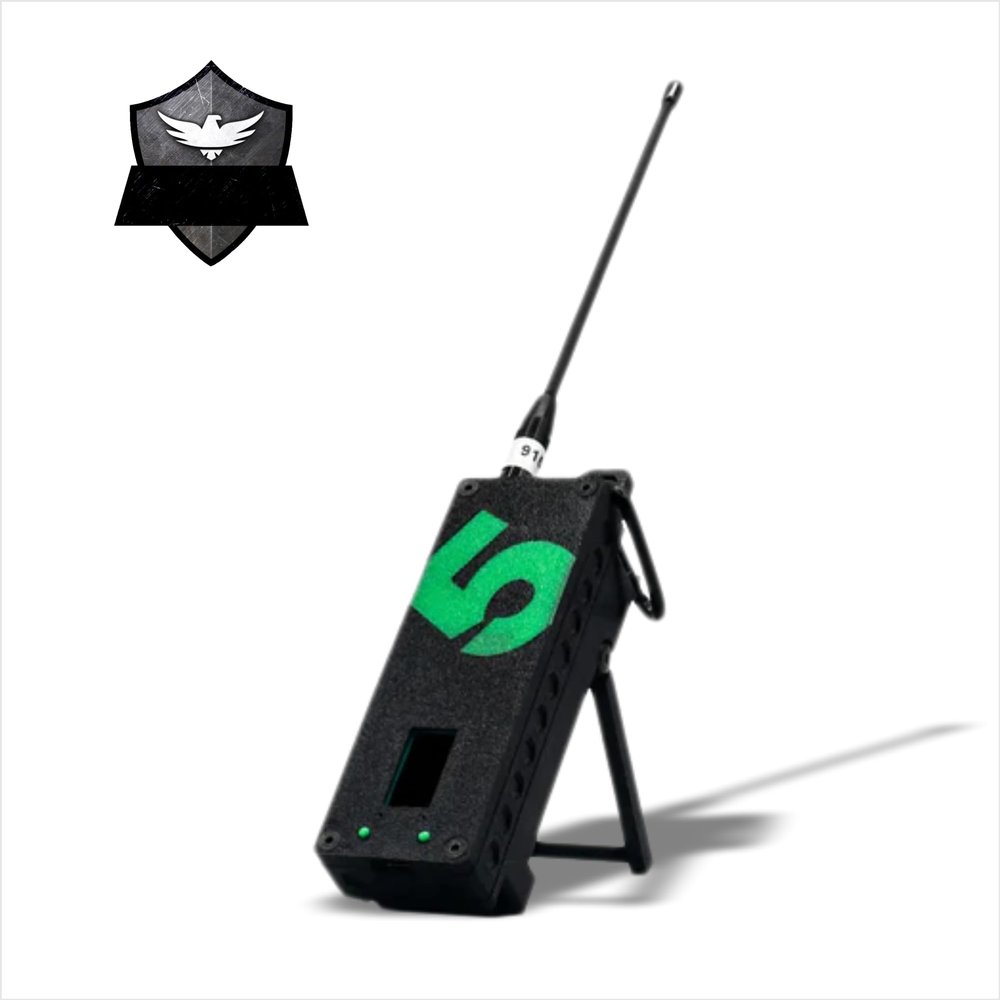 ATAK Enabled S5 Trekker Bravo LoRa Radio SX1262 with Meshtastic and GPS Enabled, Fully Flashed - Off-Grid Communication Device from spec5-Black