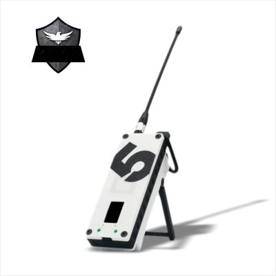 ATAK Enabled S5 Trekker Bravo LoRa Radio SX1262 with Meshtastic and GPS Enabled, Fully Flashed - Off-Grid Communication Device from spec5-White/Black