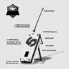 ATAK Enabled S5 Trekker Bravo LoRa Radio SX1262 with Meshtastic and GPS Enabled, Fully Flashed - Off-Grid Communication Device from spec5-White/Black view 3