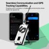 ATAK Enabled S5 Trekker Bravo LoRa Radio SX1262 with Meshtastic and GPS Enabled, Fully Flashed - Off-Grid Communication Device from spec5-White/Black view 4