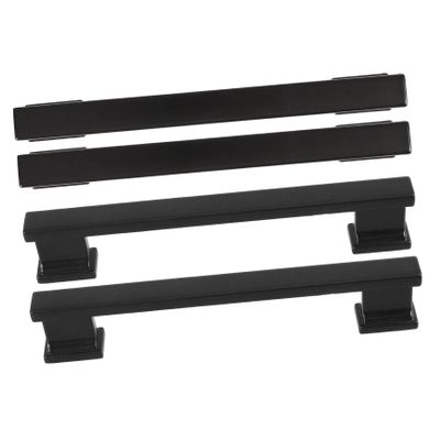 ARTIBETTER 4pcs Cabinet Door Pull Handles Cabinet Pulls Modern Style Drawer Handles for Bedroom Dresser Wardrobe Suitable for Kitchen Bathroom