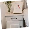 ARTIBETTER 4pcs Cabinet Door Pull Handles Cabinet Pulls Modern Style Drawer Handles for Bedroom Dresser Wardrobe Suitable for Kitchen Bathroom view 3
