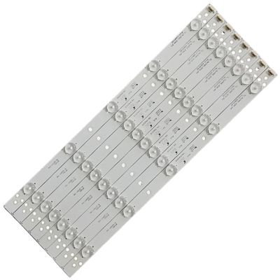 ENEVABAGB 8 Pcs LED Backlight Strip for Sanyo DP39D14 DP39D14t for Toshiba 39L2309C for 39L2306C_3030C for 4C-LB390T-YHB