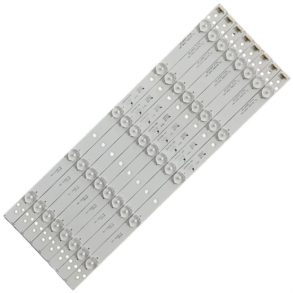 ENEVABAGB 8 Pcs LED Backlight Strip for Sanyo DP39D14 DP39D14t for Toshiba 39L2309C for 39L2306C_3030C for 4C-LB390T-YHB