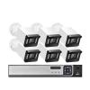 8CH 5MP 8MP POE Security Camera System Two Way Audio 8MP NVR Kit CCTV Outdoor IP Camera H.265 P2P Video Surveillance Set(None,8CH NVR 6pcs 5MP Cam) view 1