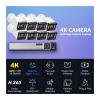 8CH 5MP 8MP POE Security Camera System Two Way Audio 8MP NVR Kit CCTV Outdoor IP Camera H.265 P2P Video Surveillance Set(None,4CH NVR 4pcs 5MP Cam) view 3
