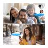 QDVOPHZA H.265+ 10CH 4K POE NVR Kit 8CH 8MP Two Way Audio Indoor Color Night Camera CCTV Video Surveillance Camera Security System(None,10CH NVR x 4 Cameras) view 4