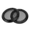 6.5 Speaker Grill Covers, 2Pcs Car Speaker Subwoofer Guard Protector, ABS Plastic Frame with Metal Mesh and 8PCS Screws view 1