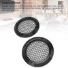 6.5 Speaker Grill Covers, 2Pcs Car Speaker Subwoofer Guard Protector, ABS Plastic Frame with Metal Mesh and 8PCS Screws view 2