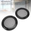 6.5 Speaker Grill Covers, 2Pcs Car Speaker Subwoofer Guard Protector, ABS Plastic Frame with Metal Mesh and 8PCS Screws view 4