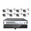 QDVOPHZA 16CH 4K Ai Human Detection 8MP Outdoor Two Way Audio Color Night Security Camera System Video Surveillance Kit(None,16CH NVR x 8PCS 4K) view 1
