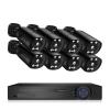 QDVOPHZA 4K 16CH Security Camerae System 5MP 8MP Two Way Audio CCTV Camera System AI P2P Video Surveillance Kit(None,16CH 5MP with 8 Cam) view 1