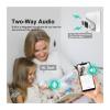 QDVOPHZA Security Camera System 8CH 8MP 5MP Video Surveillance Kit Ai Face Detection Two Way Audio IP Camera Set(1T,8CH NVR 2Pcs Cam 8MP) view 4