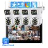 QDVOPHZA WiFi PTZ Security Auto Track Camera System 10CH 10.1" Screen NVR Kit Monitor P2P Intercom Audio Home Surveillance CCTV Set(None,NVR 2Cameras) view 2