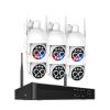 QDVOPHZA 8CH PTZ 8MP Dual Lens Wireless Surveillance Security System 8X Zoom Two Way Audio WiFi NVR Camera Kit Human Detect(None,8CH and 6 Cameras) view 1