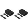 2PCS Black Aluminum Alloy Enclosure for Aluminum Alloy Heatsink Case for Protective Case Microcomputer Heatsink Shell view 1