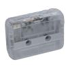 CCYLEZ Cassette Player, Retro Portable Compact Cassette Player with Auto Reverse Stereo Sound for Music Lovers Transparent ABS Design view 3