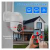 QDVOPHZA Wireless Camera Security System Kit 5MP 5X Digital PTZ 10CH NVR Outdoor CCTV Camera Set 2 Way Audio Surveillance System(None,3MP PTZ Camera Set) view 4