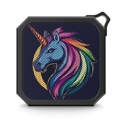 Bluetooth Speaker, Colorful Unicorn Design, Outdoor, Music Lovers, Unicorn Enthusiasts, Tech Geeks, Fantasy (Rainbow Unicorn)