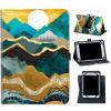 Case for 7" Kindle Oasis (10th/9th Generation, 2019/2017 Release),360 Degree Rotating Case with Kickstand and with Magnetic Closure Case for Amazon Kindle Oasis,Night Mountain Lake Moon view 1