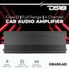 DS18 G8400.4D Car Audio Amplifier 4-Channel Class D Full-Range 8400 Watts Compact Design Easy Installation - Extremely Powerful Amp for Vehicle Sound Systems (Renewed) view 2