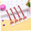 Hoement Digital Products Cleaning Tool 40pcs Five-Finger Shape Mini Keyboard Cleaner Brush Random Color view 4