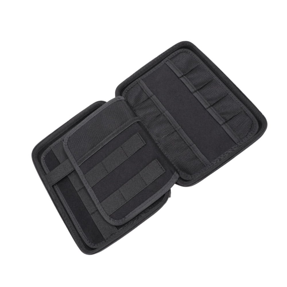 FELTECHELECTR Storage Container Storage Bags Duffle Bag for Travel USB Flash Disk Organizer Eva Bag Carrying Pouch Travel Bag Black